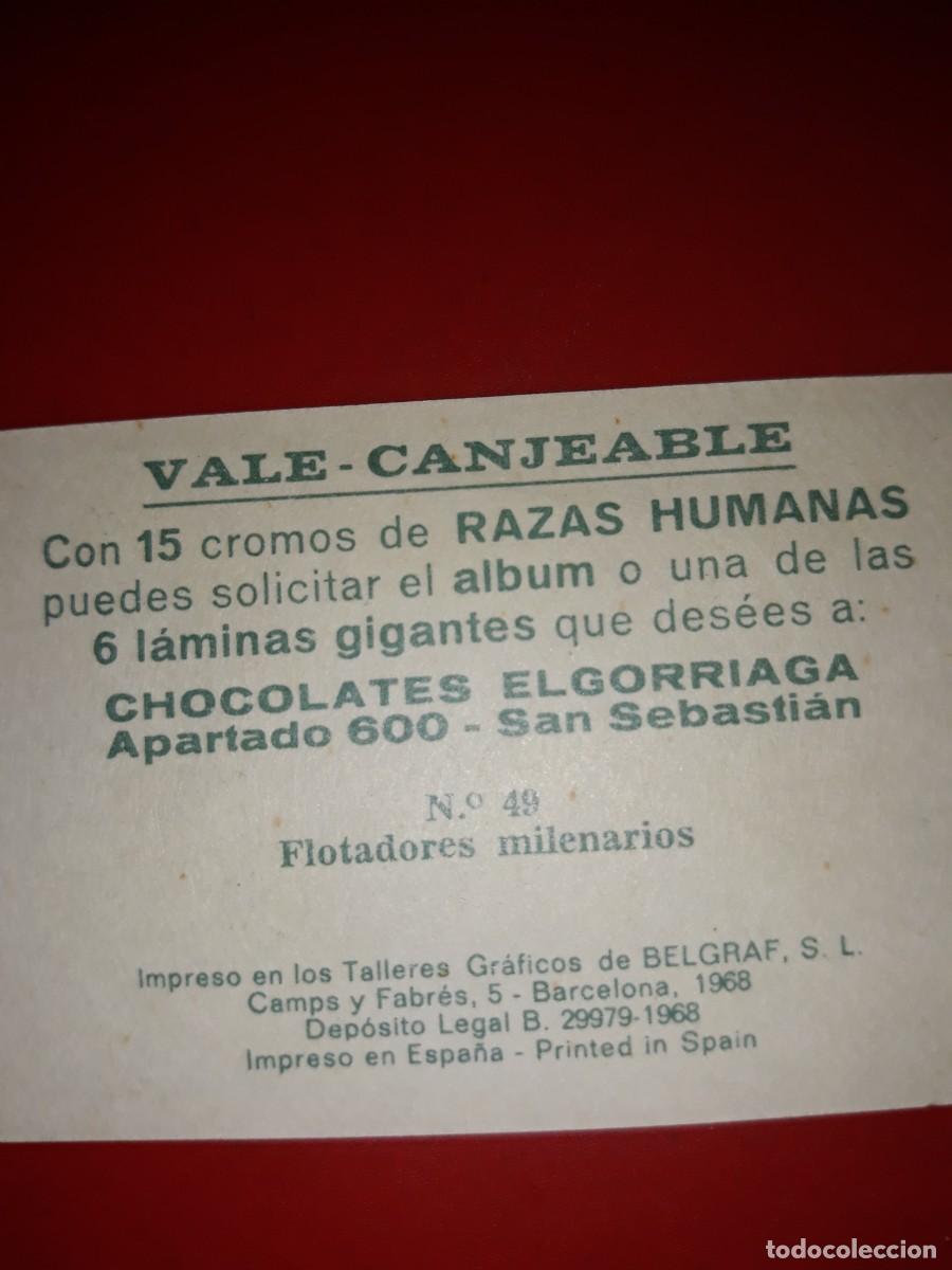 Coleccionismo cromos antiguos: RAZAS HUMANAS cromo # 49 - Foto 2