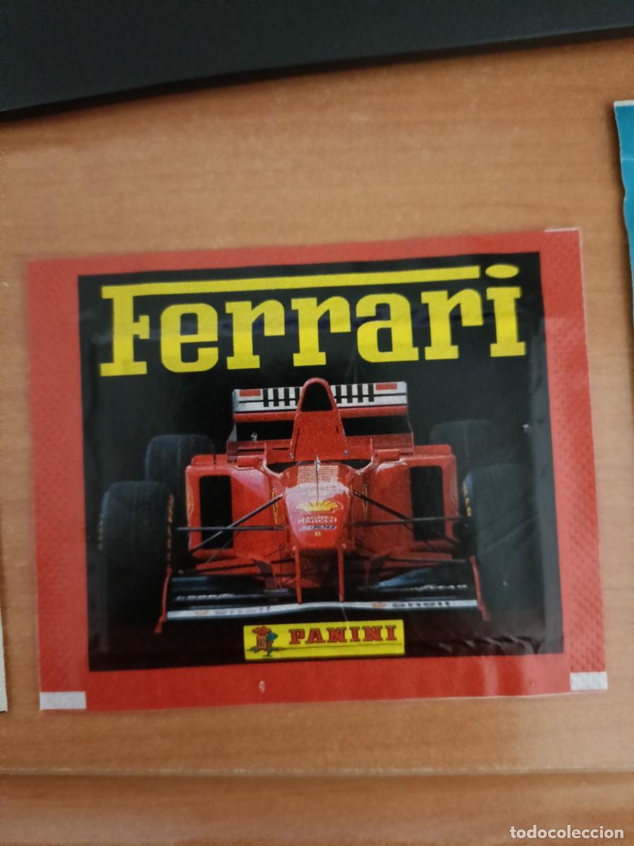 Coleccionismo cromos antiguos: sobre sin abrir ferrari - Foto 1
