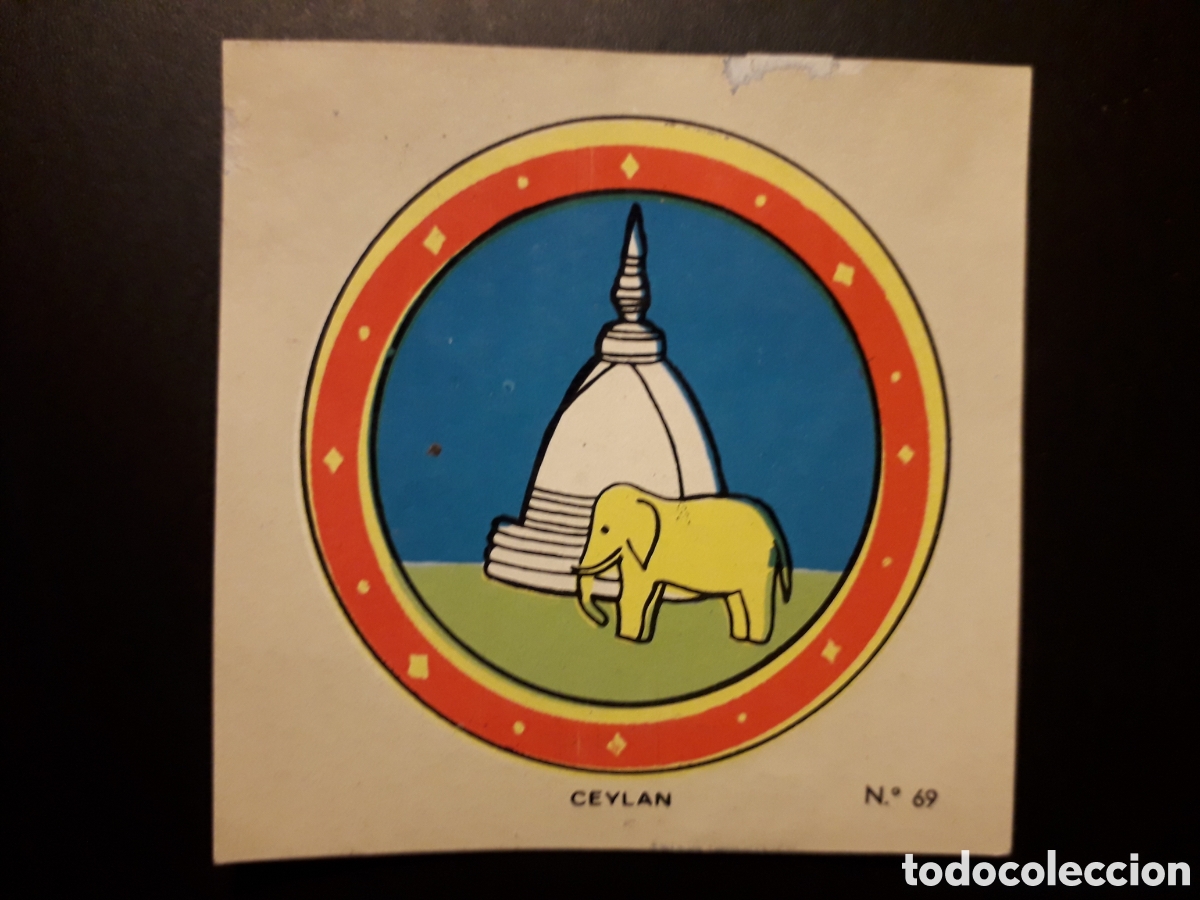 Collectionnisme Cartes &agrave; collectionner anciennes: CEIL&Aacute;N ESCUDO N&deg; 69 COLECCI&Oacute;N UNIVERSAL 1962 DESPEGADO, PEDIDO M&Iacute;NIMO 3&euro;