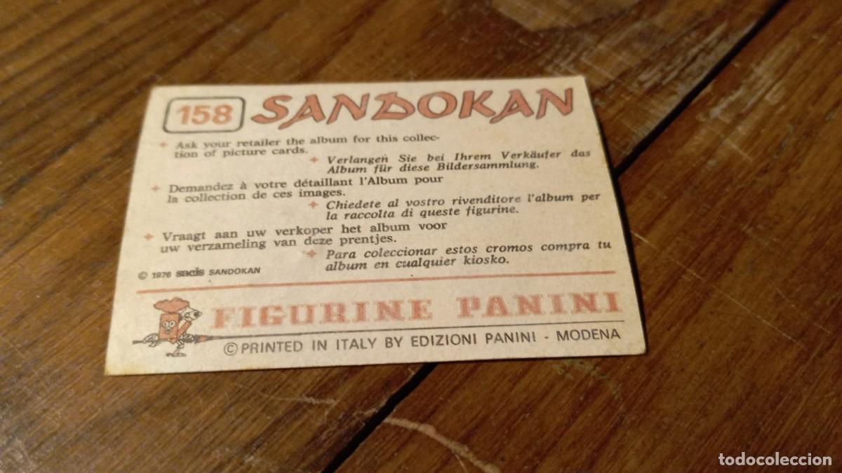 Coleccionismo cromos antiguos: CROMOS SANDOKAN,DE FIGURINE PANINI - Foto 4