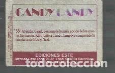 Coleccionismo cromos antiguos: CROMOS DE ESTE CANDY CANDY N&ordm; 55 SIN PEGAR - Foto 2