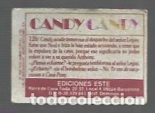 Coleccionismo cromos antiguos: CROMOS DE ESTE CANDY CANDY N&ordm; 126 SIN PEGAR - Foto 2
