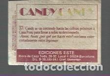 Coleccionismo cromos antiguos: CROMOS DE ESTE CANDY CANDY N&ordm; 37 SIN PEGAR - Foto 2