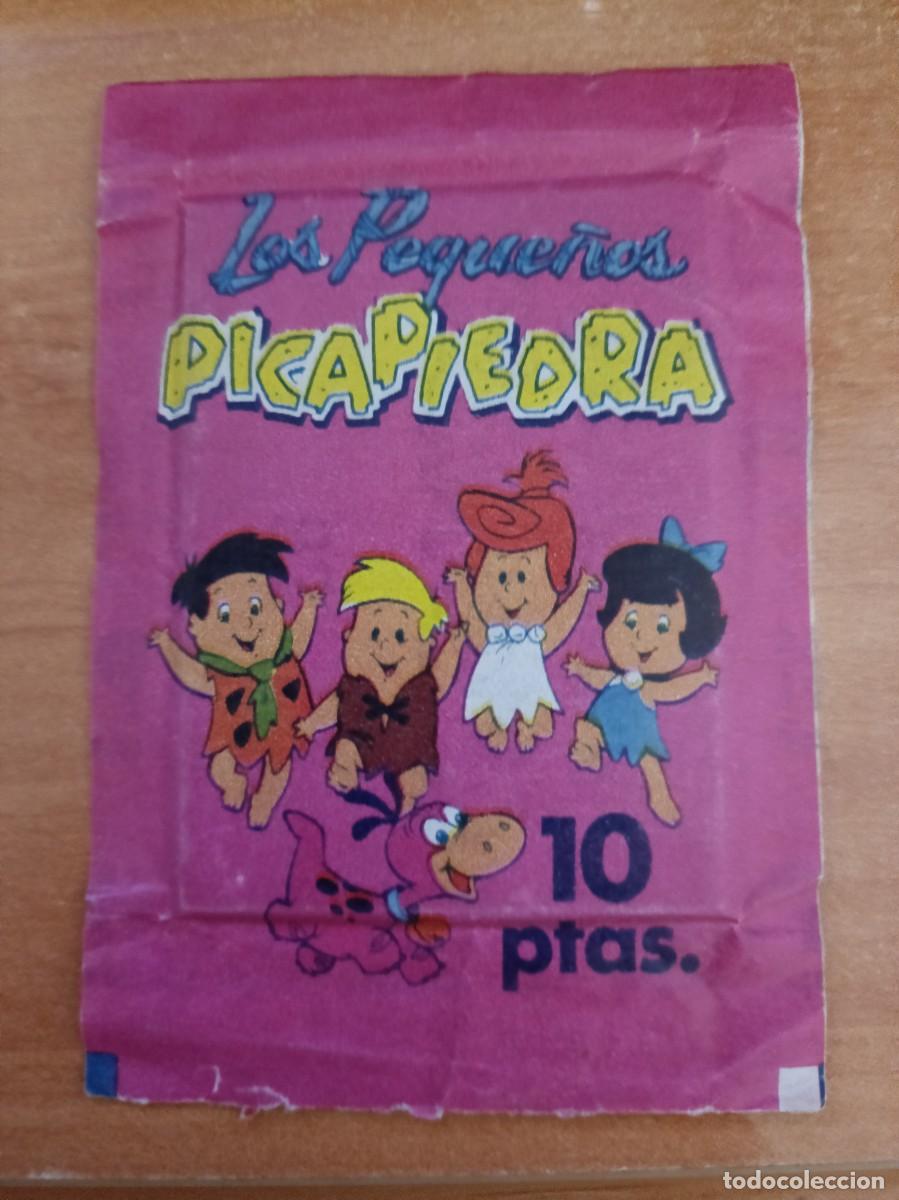 Coleccionismo cromos antiguos: sobre sin abrir, los peque&ntilde;os picapiedra - Foto 1