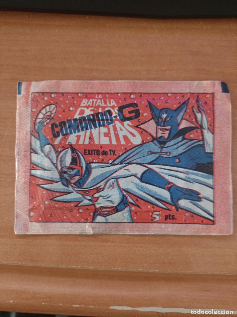 Coleccionismo cromos antiguos: sobre sin abrir, la batalla de los planetas - Foto 1