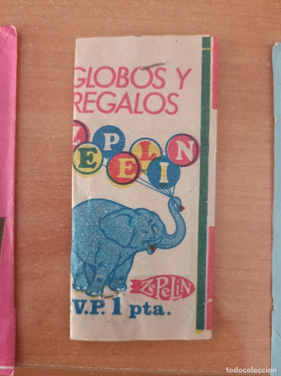 Coleccionismo cromos antiguos: sobre sin abrir, globos y regalos - Foto 1