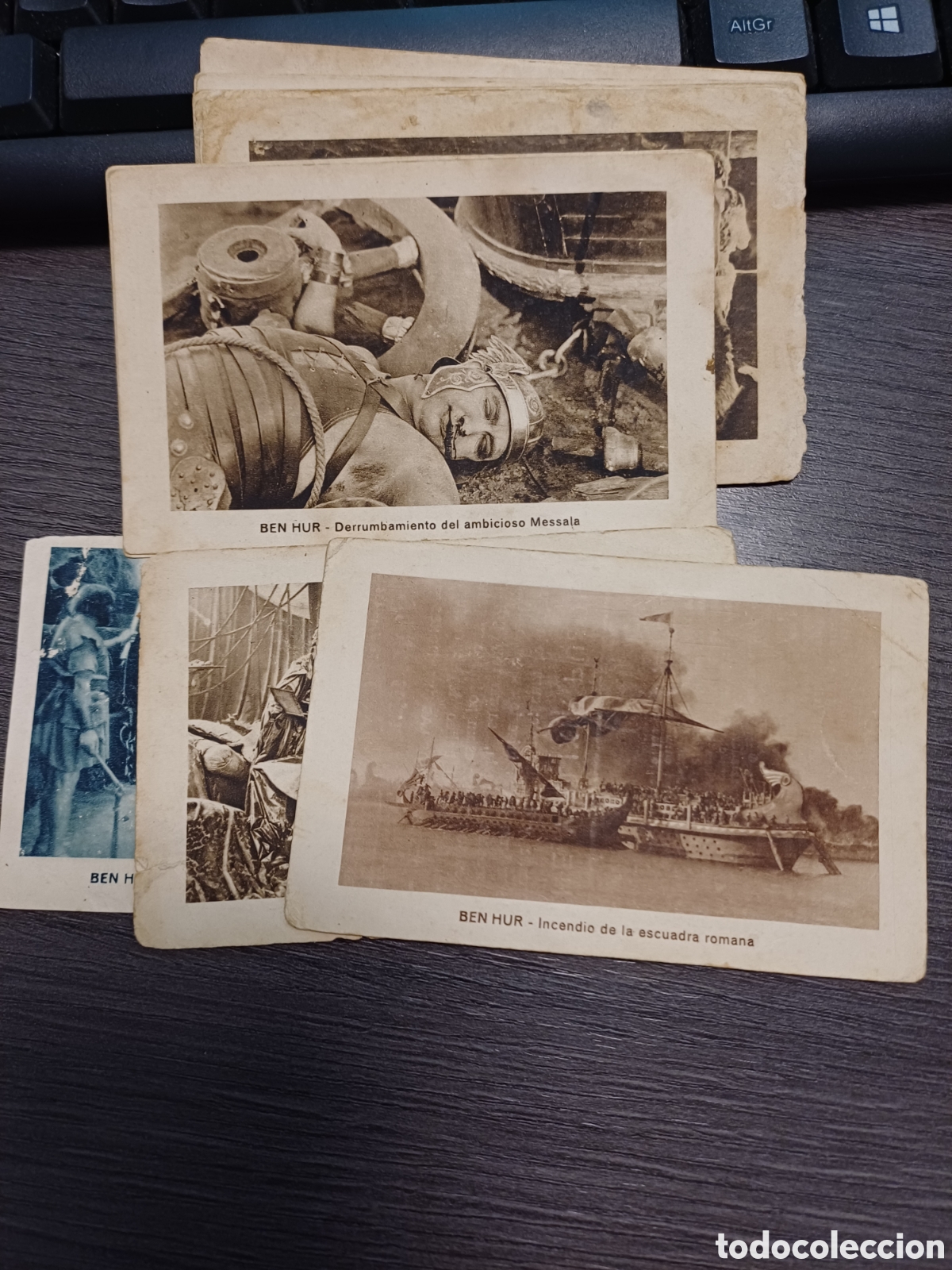 Coleccionismo cromos antiguos: 14 cromos Ben-hur, chocolate Juncosa - Foto 1