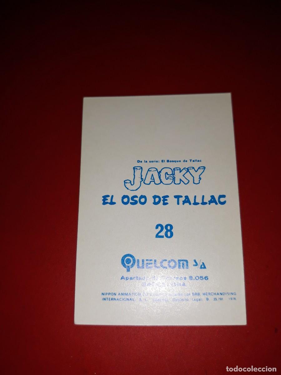 Coleccionismo cromos antiguos: JACKY EL OSO DE TALLAC # 28 - Foto 2