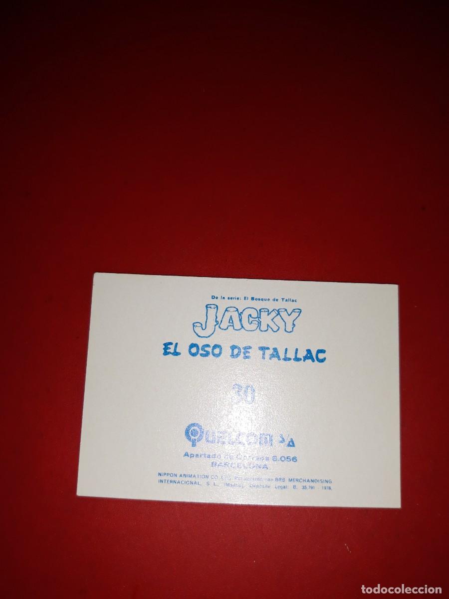 Coleccionismo cromos antiguos: JACKY EL OSO DE TALLAC # 30 - Foto 2