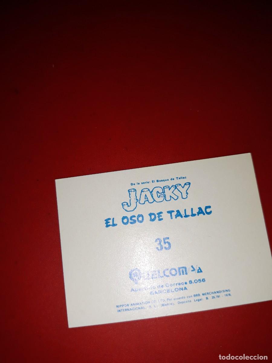 Coleccionismo cromos antiguos: JACKY EL OSO DE TALLAC # 35 - Foto 2