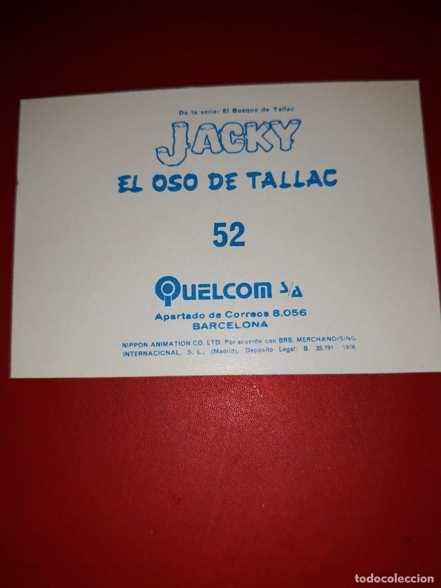 Coleccionismo cromos antiguos: JACKY EL OSO DE TALLAC # - Foto 2