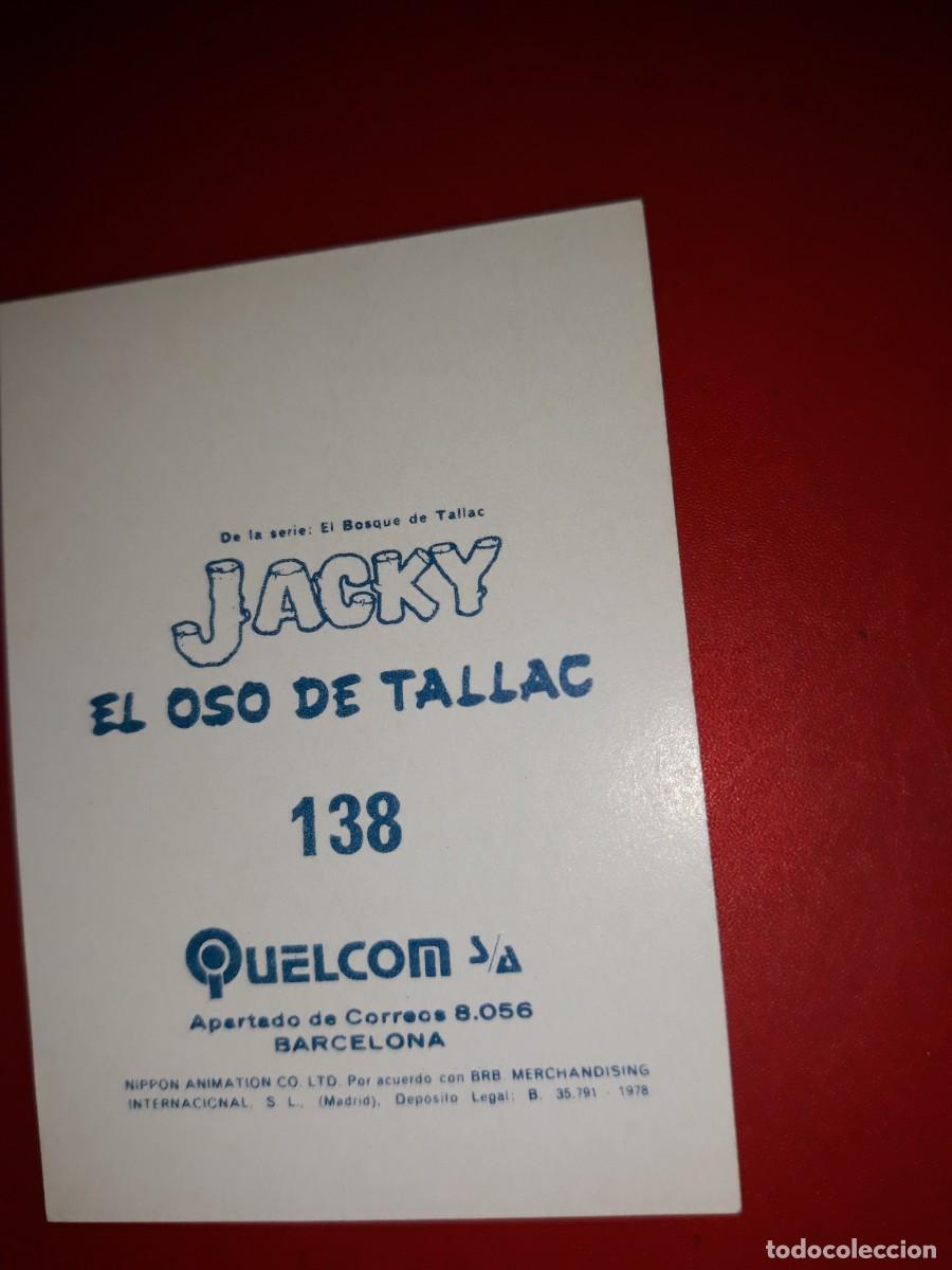 Coleccionismo cromos antiguos: JACKY EL OSO DE TALLAC # 138 - Foto 2