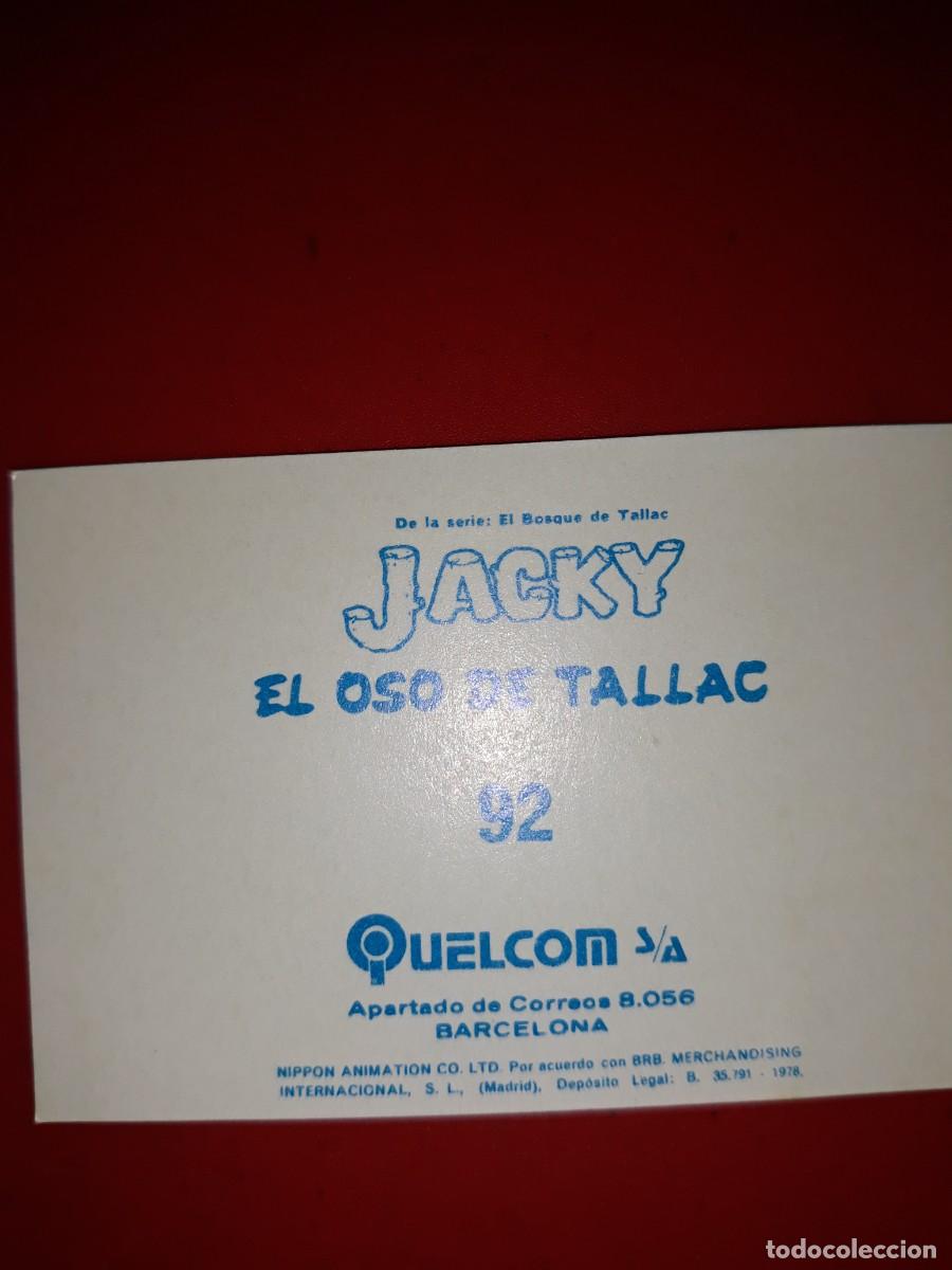 Coleccionismo cromos antiguos: JACKY EL OSO DE TALLAC # 32 - Foto 2