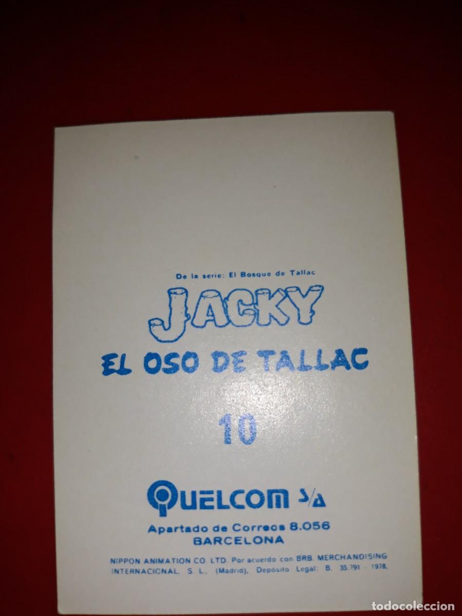 Coleccionismo cromos antiguos: JACKY EL OSO DE TALLAC # 10 - Foto 2