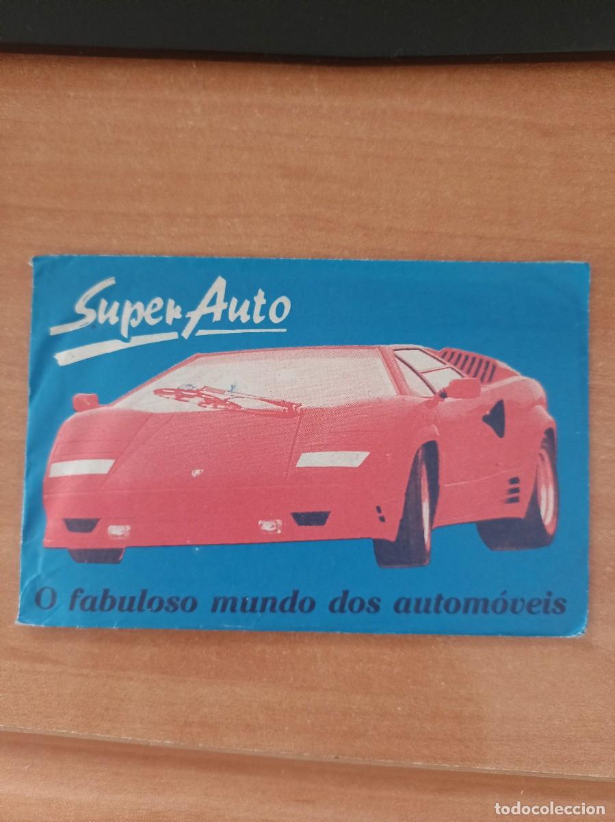 Coleccionismo cromos antiguos: sobre sin abrir, super auto - Foto 1