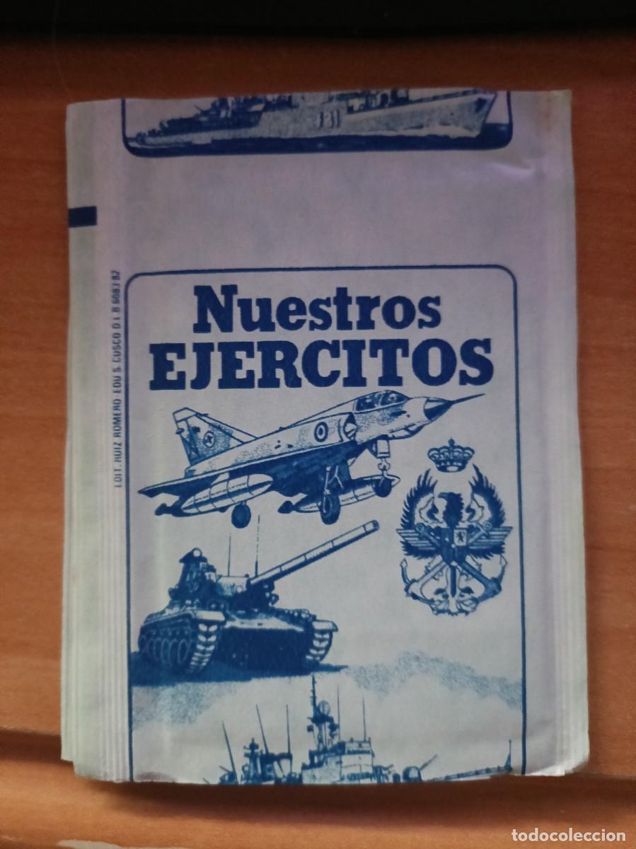 Coleccionismo cromos antiguos: sobre sin abrir, nuestros ejercitos - Foto 1