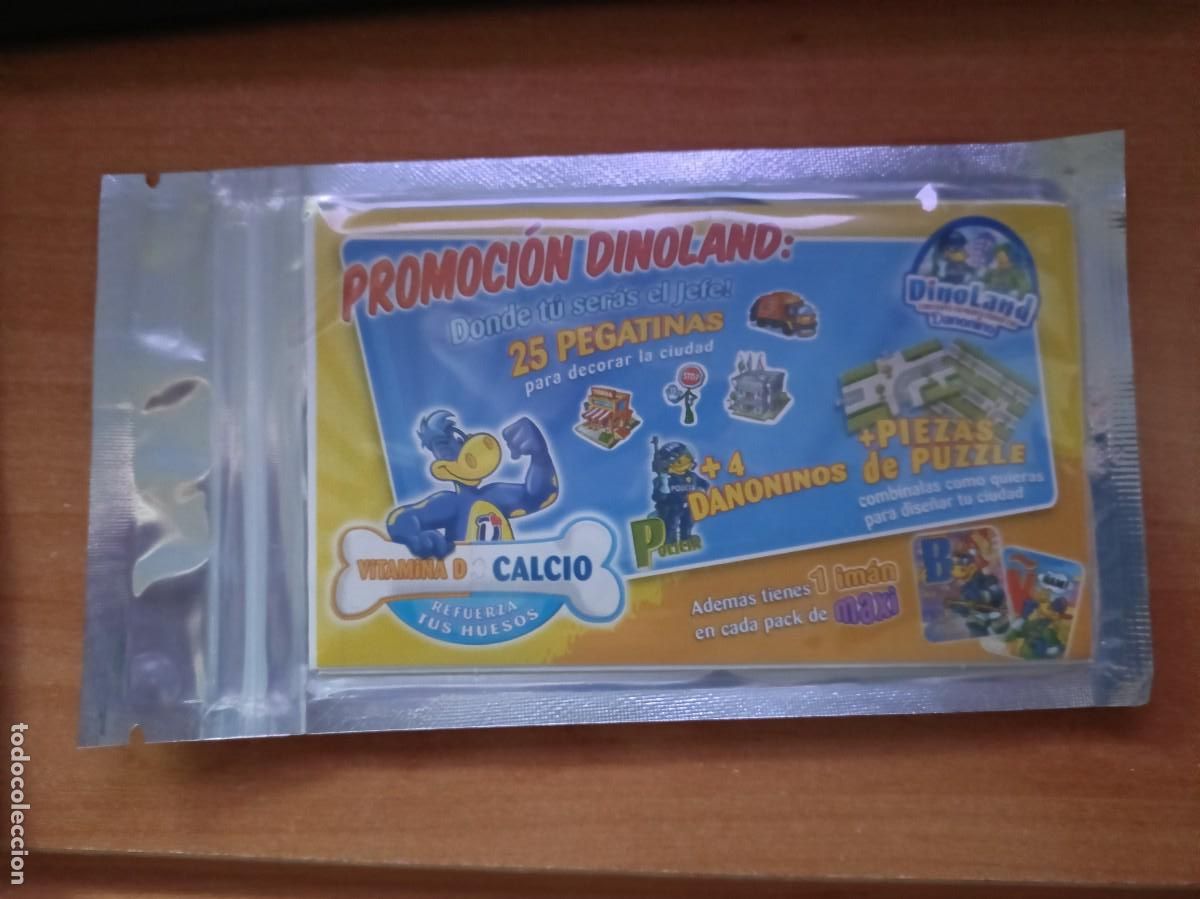 Coleccionismo cromos antiguos: Sobre sin abrir, promocion dinoland - Foto 1