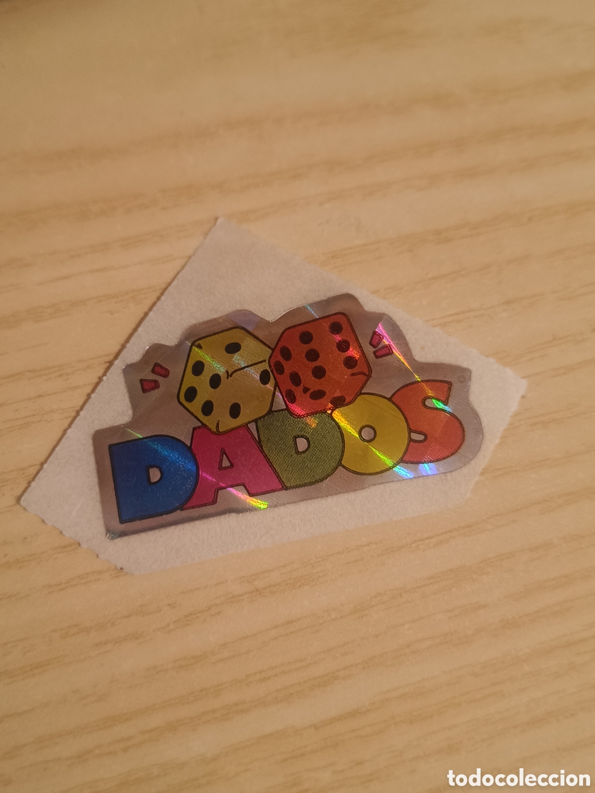 Sammeln alte Sammelbilder: CROMO PEGATINA PANRICO BOLLYCAO ED. TR&Eacute;BOL LAS PEGABOLLY 1985 - DADOS