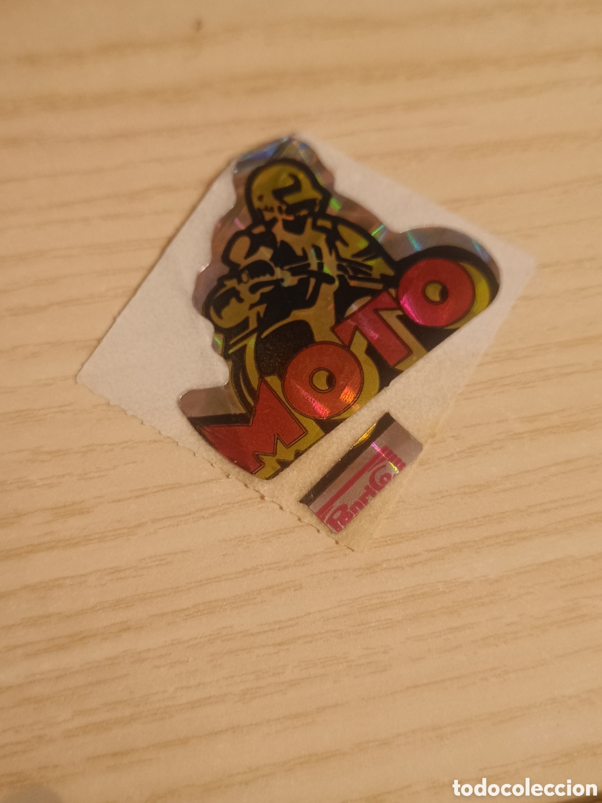 Sammeln alte Sammelbilder: CROMO PEGATINA PANRICO BOLLYCAO ED. TR&Eacute;BOL LAS PEGABOLLY 1985 - MOTO