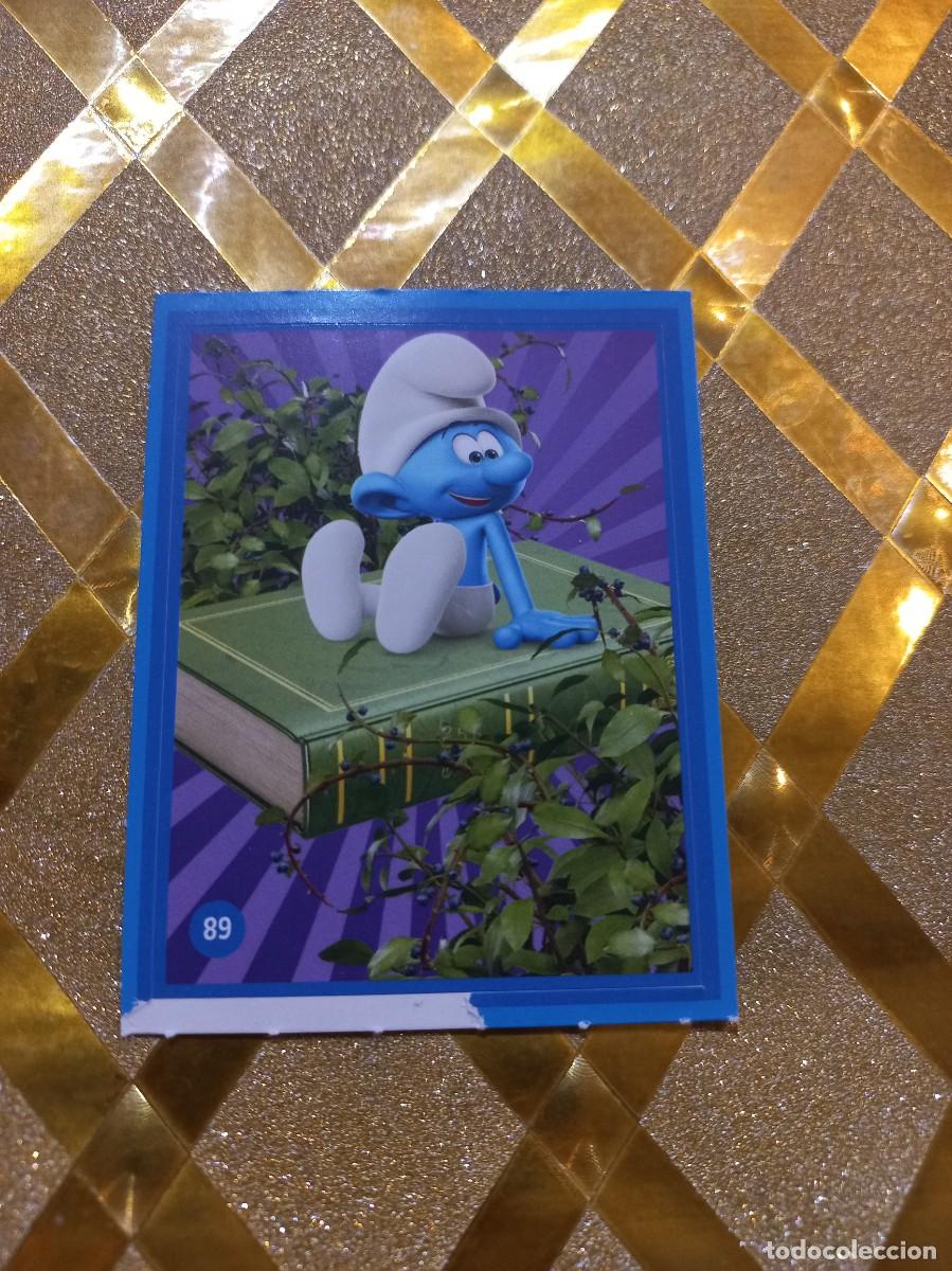 Coleccionismo Cromos antiguos: CROMO NUMERO 89 DE CUIDANDO EL PLANETA CON LOS PITUFOS ALCAMPO !