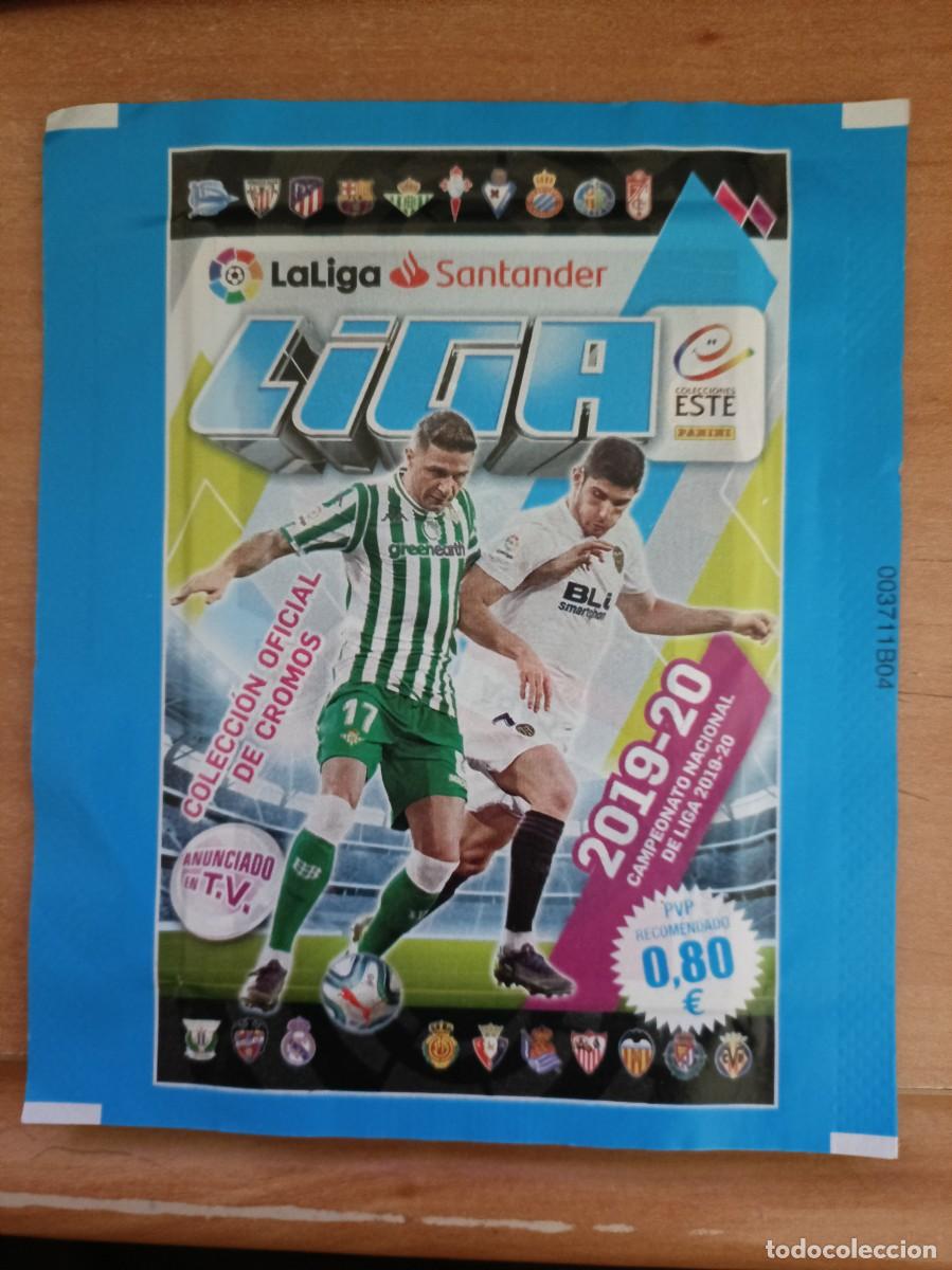 Coleccionismo cromos antiguos: sobre sin abrir, liga 19 20 - Foto 1