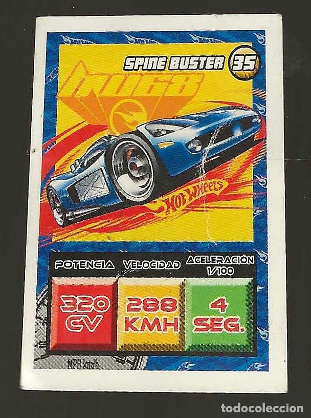 Coleccionismo Cromos antiguos: CHIPICAO -- HOT WHEETS N&ordm; 35 SPINE BUSTER