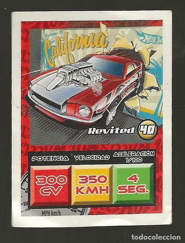 Coleccionismo Cromos antiguos: CHIPICAO -- HOT WHEETS N&ordm; 40 REVITED