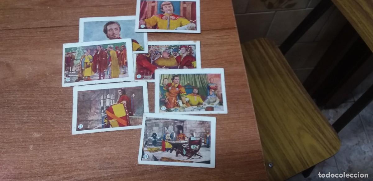 Coleccionismo cromos antiguos: ROBIN HOOD - LOTE DE 7 CROMOS - Foto 1