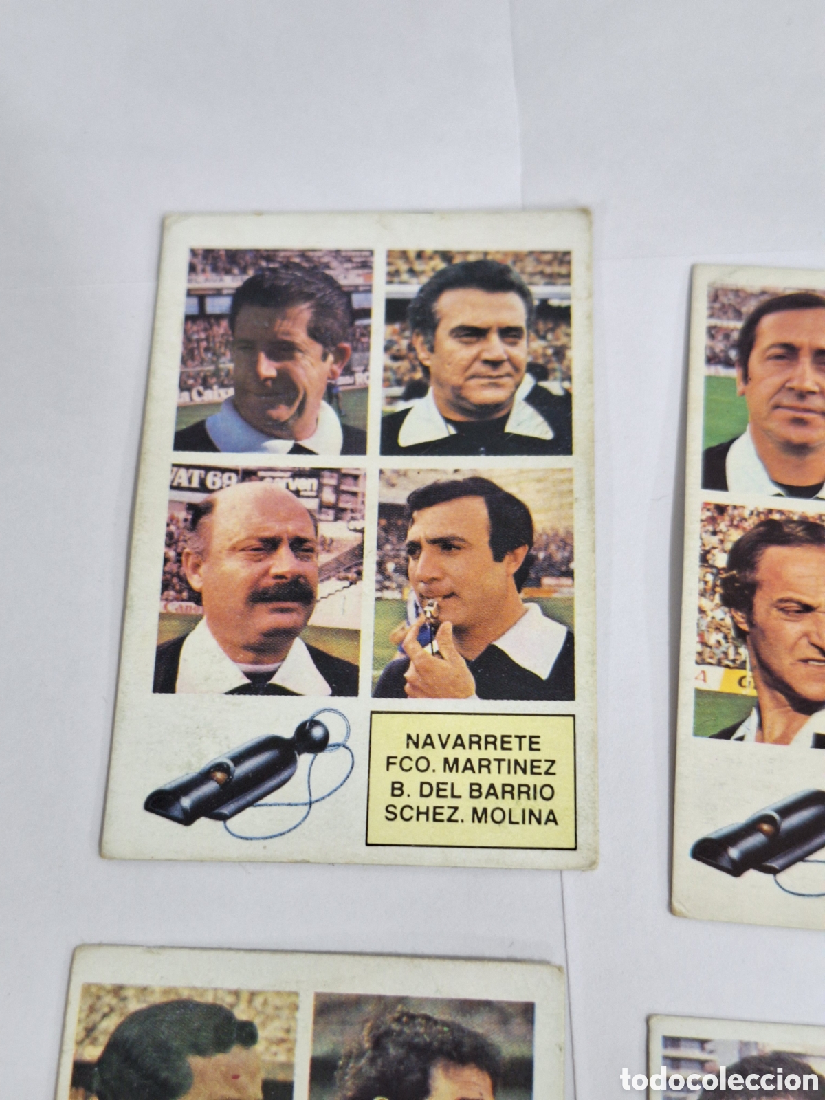 Coleccionismo cromos antiguos: &Aacute;rbitros liga 82 83 . Ediciones Este - Foto 2