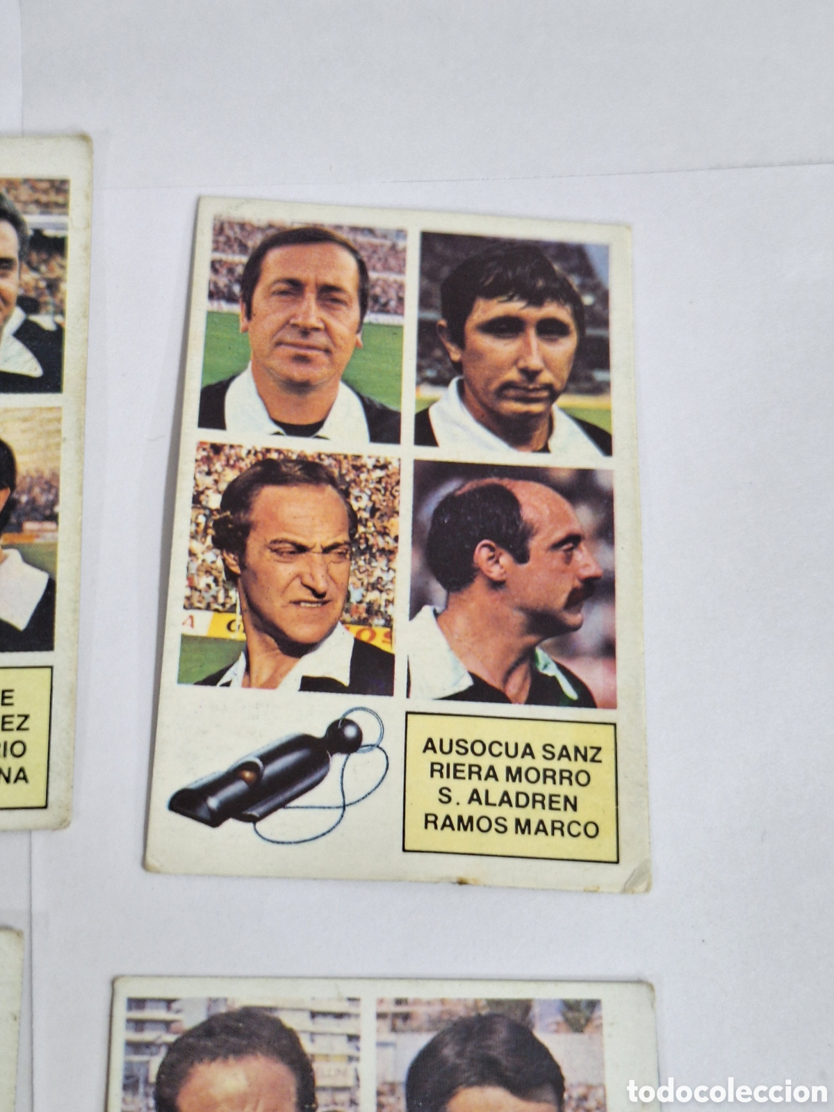 Coleccionismo cromos antiguos: &Aacute;rbitros liga 82 83 . Ediciones Este - Foto 3