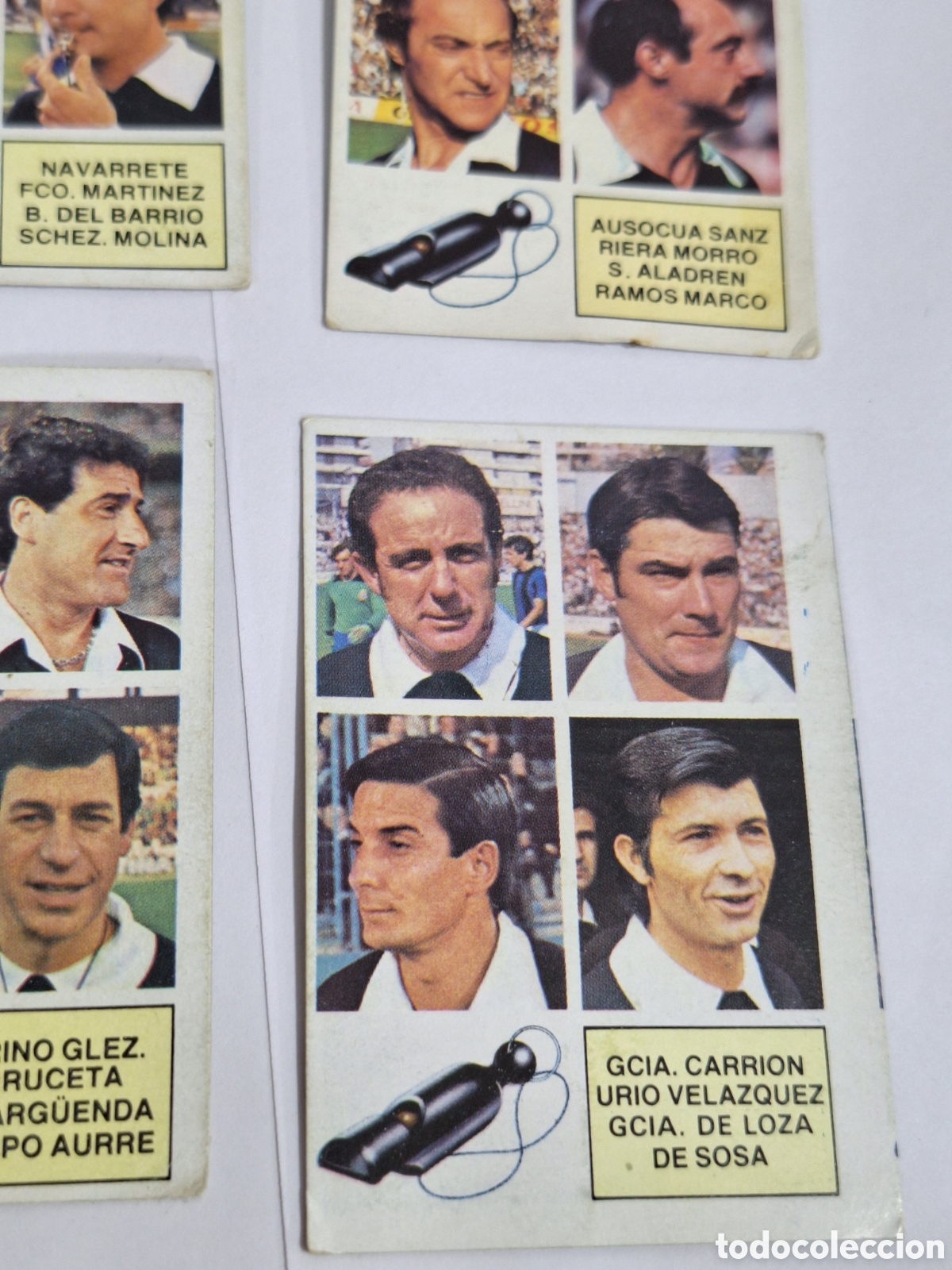 Coleccionismo cromos antiguos: &Aacute;rbitros liga 82 83 . Ediciones Este - Foto 5