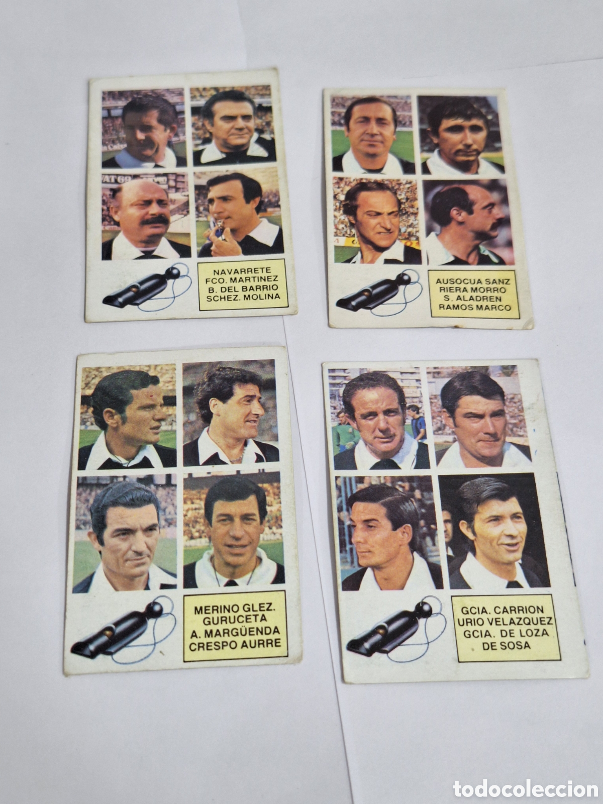 Coleccionismo cromos antiguos: &Aacute;rbitros liga 82 83 . Ediciones Este - Foto 1