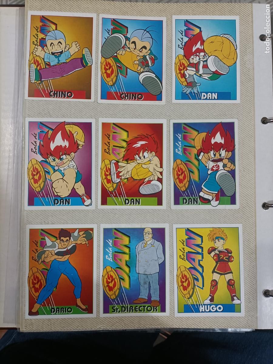 Coleccionismo cromos antiguos: Lote de cromos Bola de Dan - Foto 2