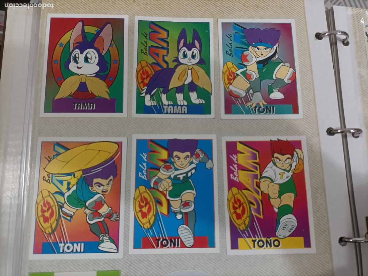 Coleccionismo cromos antiguos: Lote de cromos Bola de Dan - Foto 4