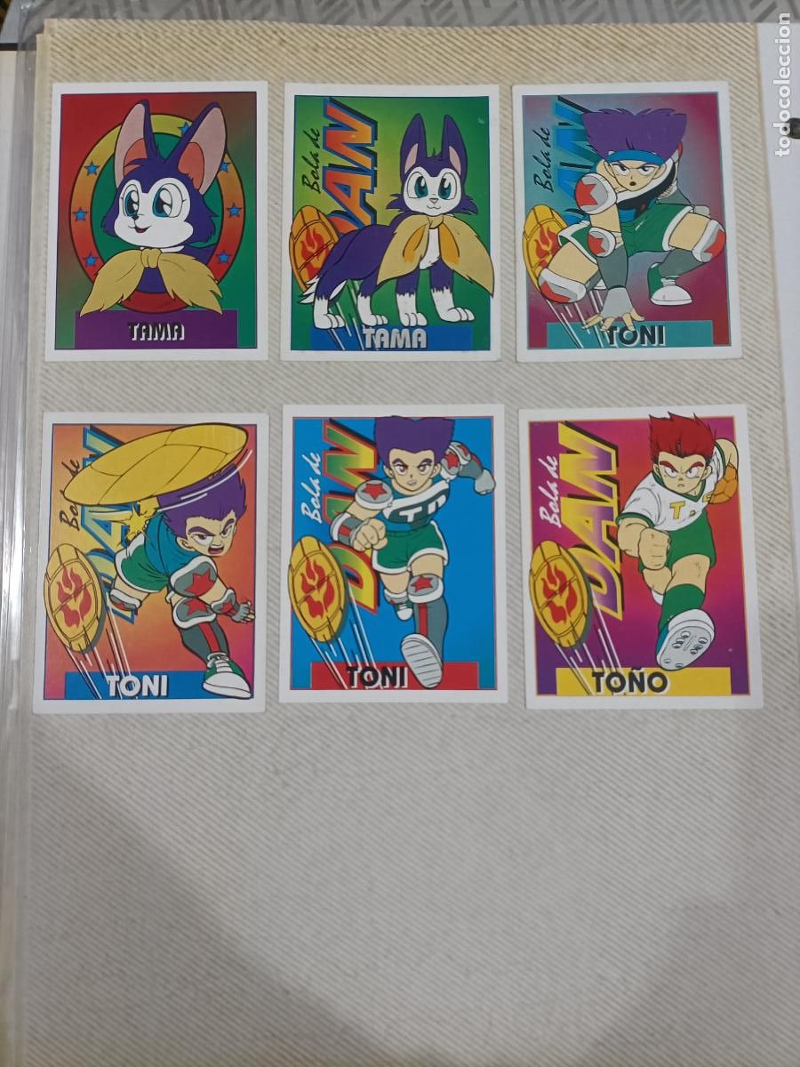 Coleccionismo cromos antiguos: Lote de cromos Bola de Dan - Foto 5
