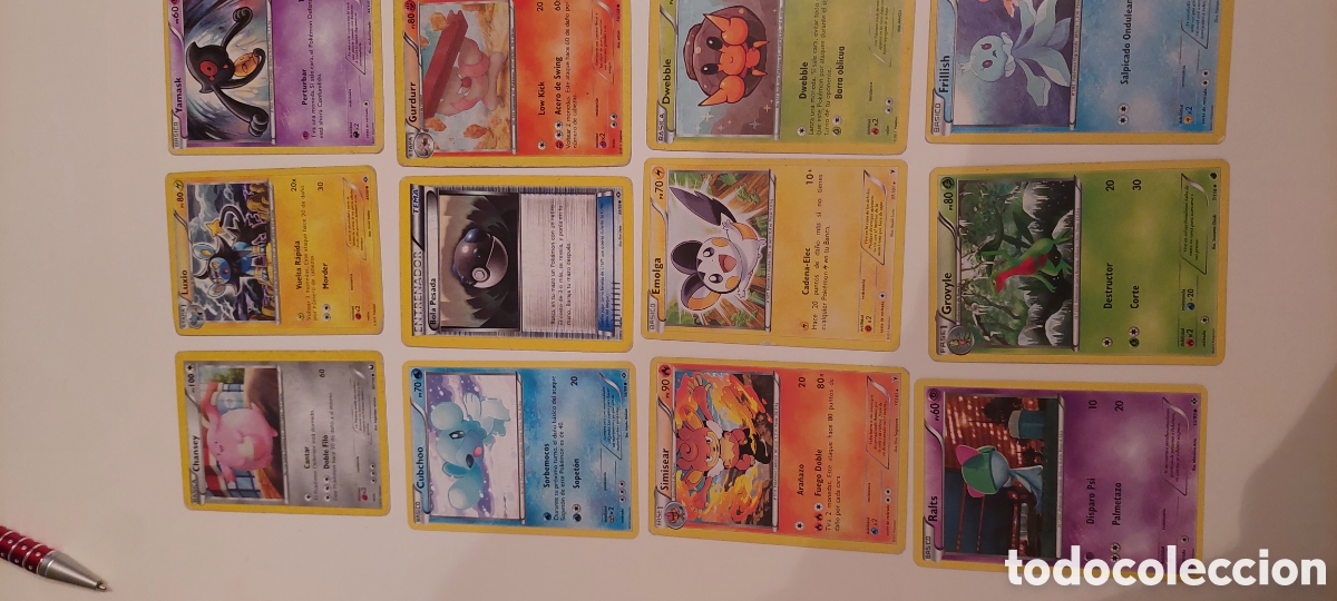 Coleccionismo cromos antiguos: Cartas Pokemon lote .... - Foto 2