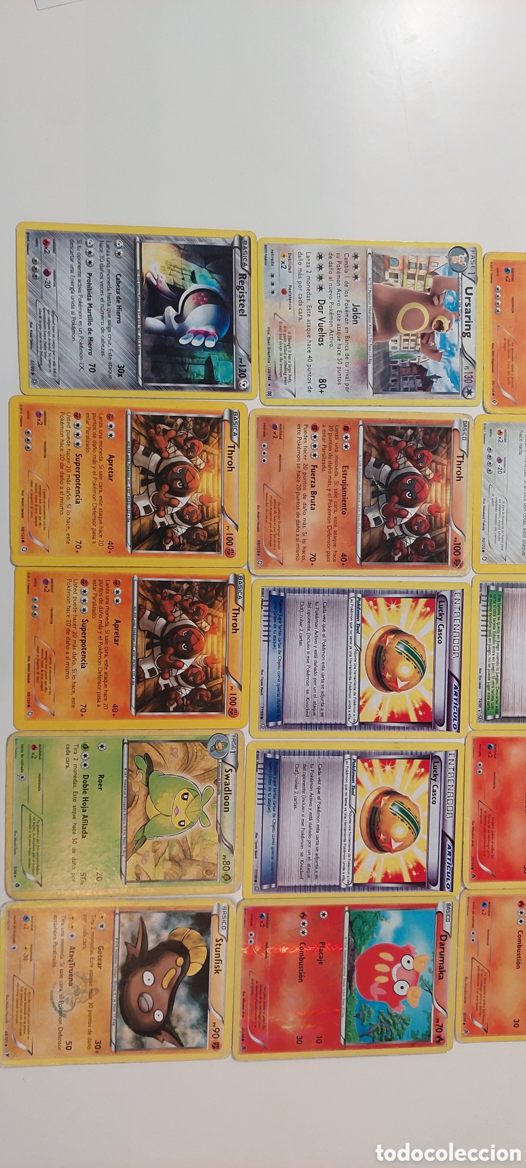 Coleccionismo cromos antiguos: Lote 25 cartas Pokemon - Foto 4