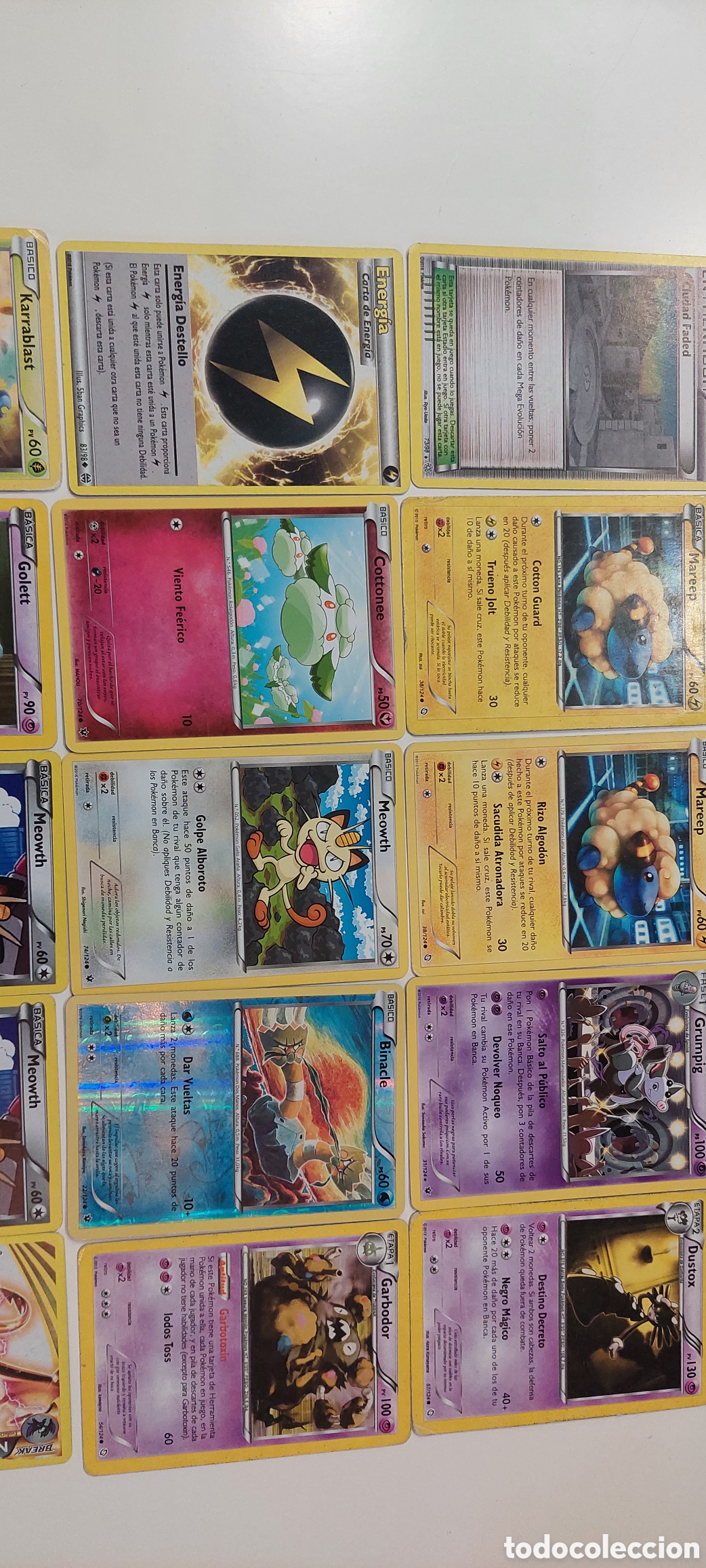 Coleccionismo cromos antiguos: Lote 25 cartas Pokemon - Foto 2