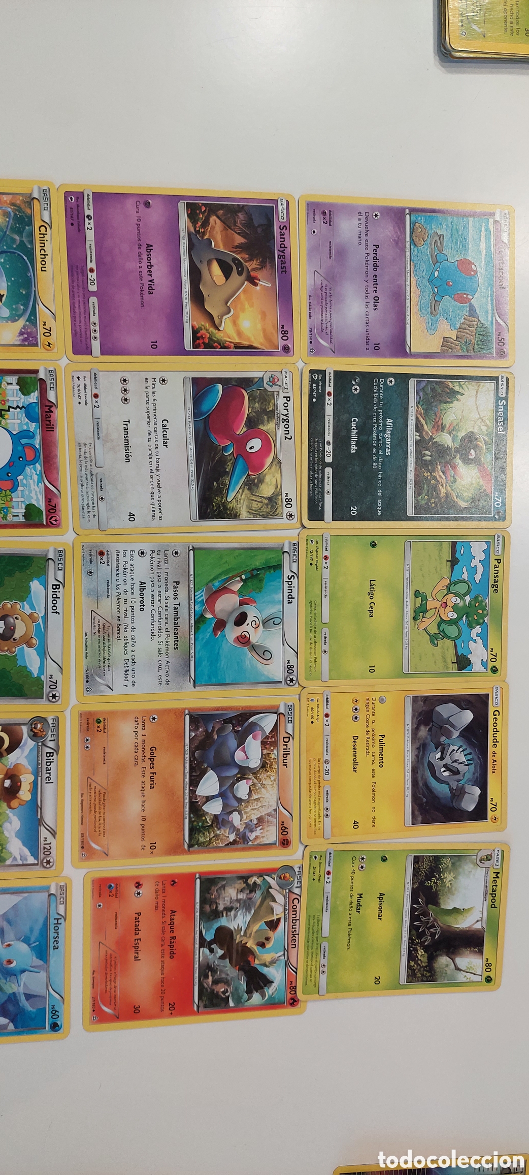 Coleccionismo cromos antiguos: Lote 25 cartas Pokemon - Foto 3