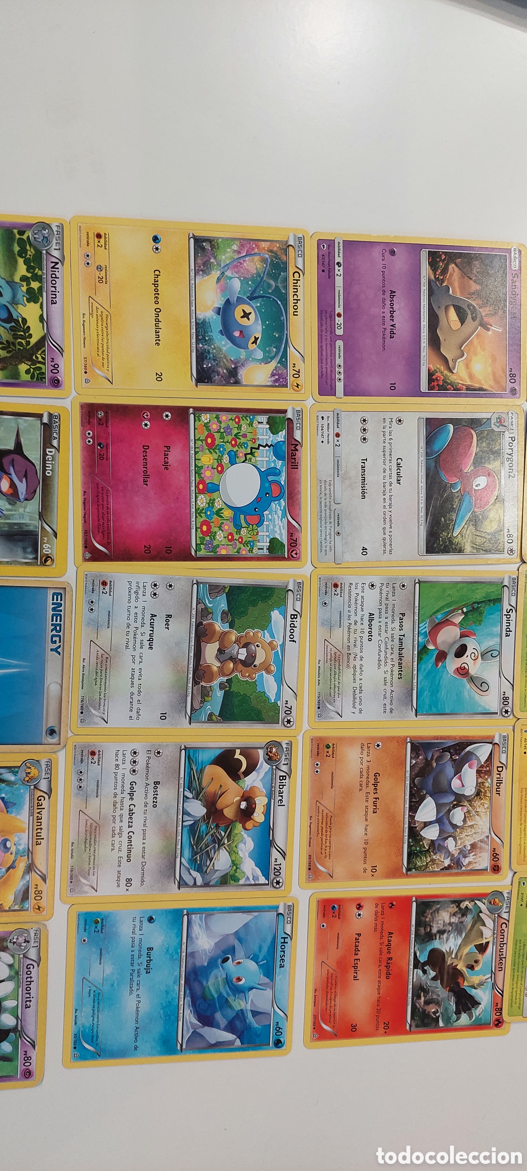 Coleccionismo cromos antiguos: Lote 25 cartas Pokemon - Foto 4