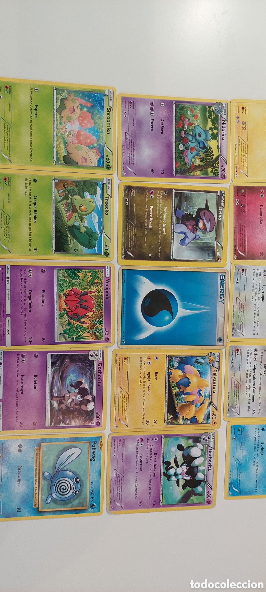 Coleccionismo cromos antiguos: Lote 25 cartas Pokemon - Foto 5