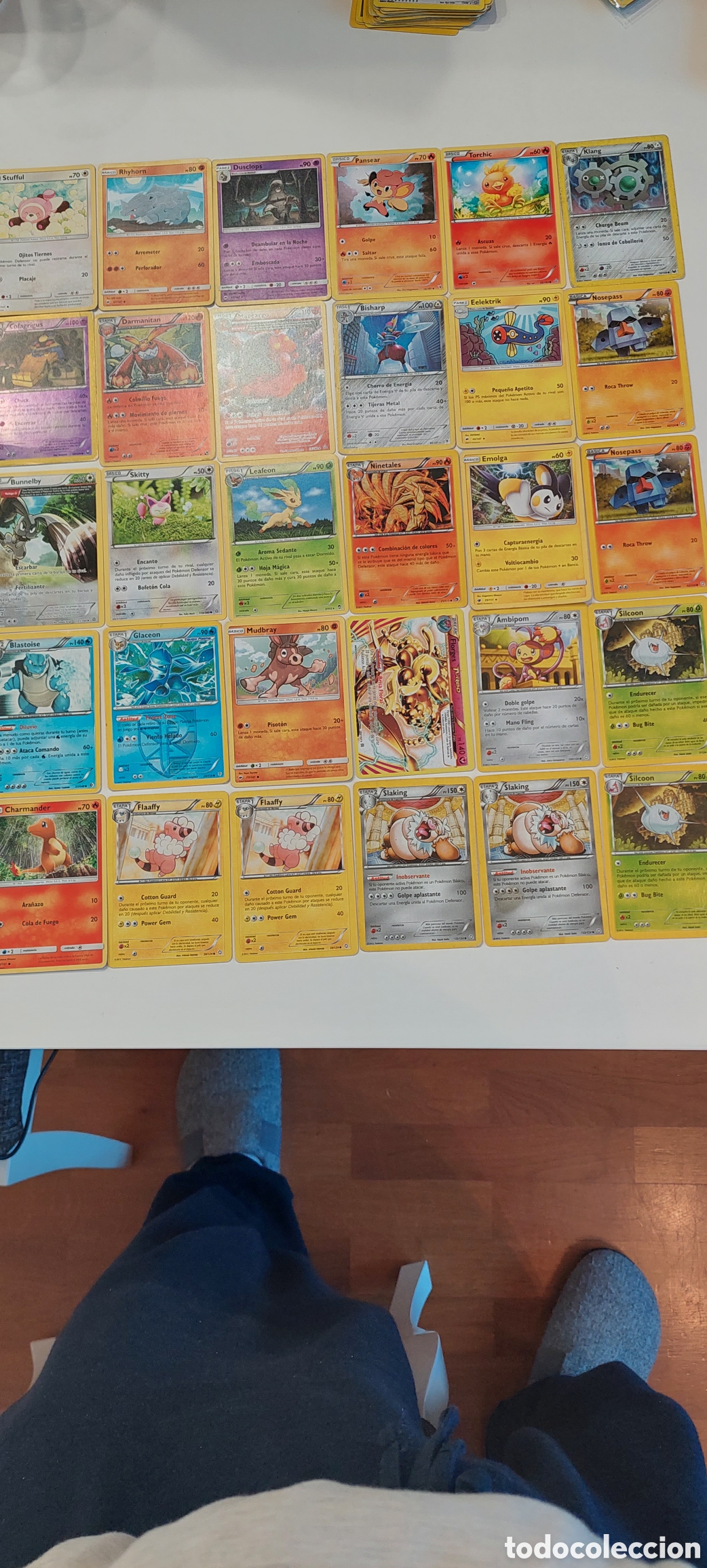 Coleccionismo cromos antiguos: Lote 30 cartas Pokemon - Foto 1
