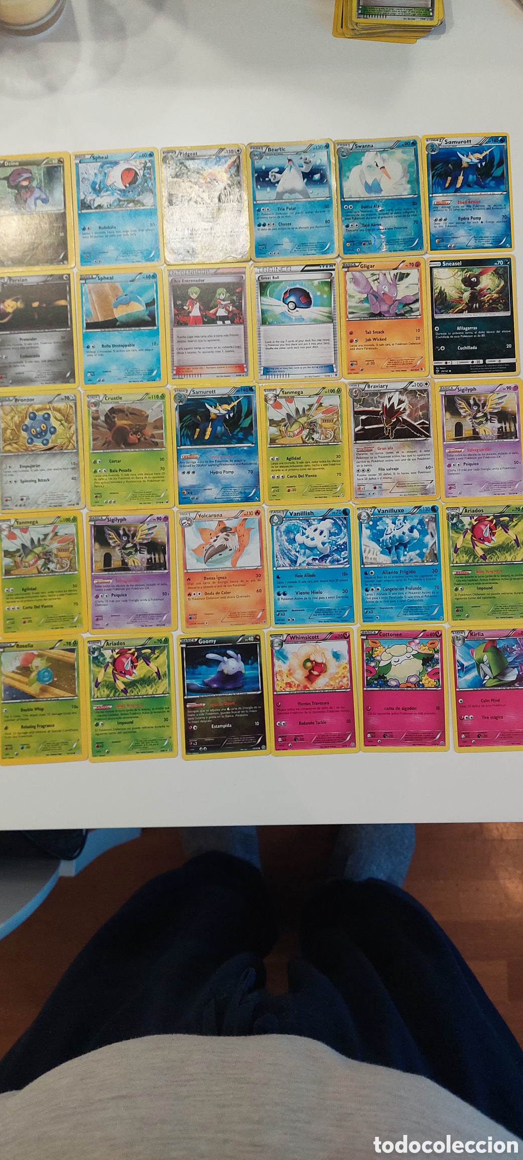Coleccionismo cromos antiguos: Lote 30 cartas pokemon - Foto 1