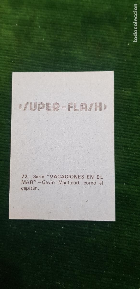 Coleccionismo cromos antiguos: SUPER -FLASH- N&ordm;72 VACACIONES EN EL MAR - Foto 2