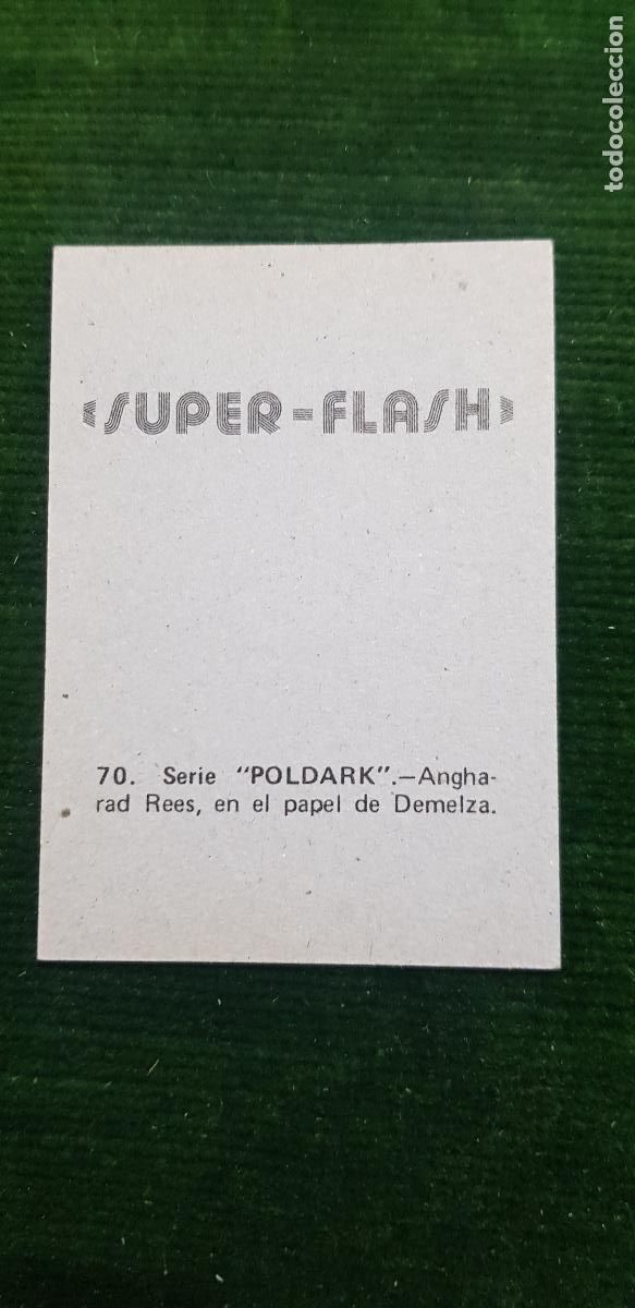 Coleccionismo cromos antiguos: SUPER -FLASH- N&ordm;70 POLDARK - Foto 2