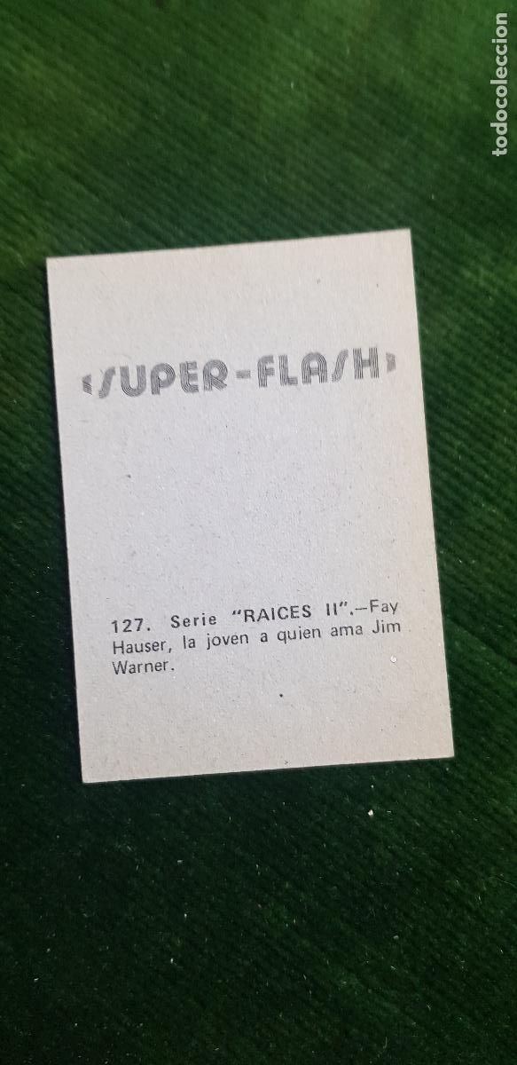 Coleccionismo cromos antiguos: SUPER -FLASH- N&ordm;127 RAICES II - Foto 2