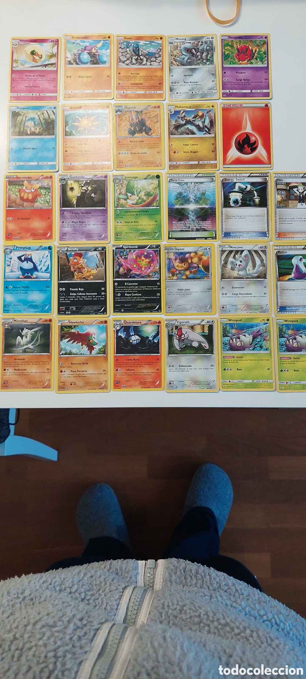 Coleccionismo cromos antiguos: Lote 33 cartas Pokemon. - Foto 1