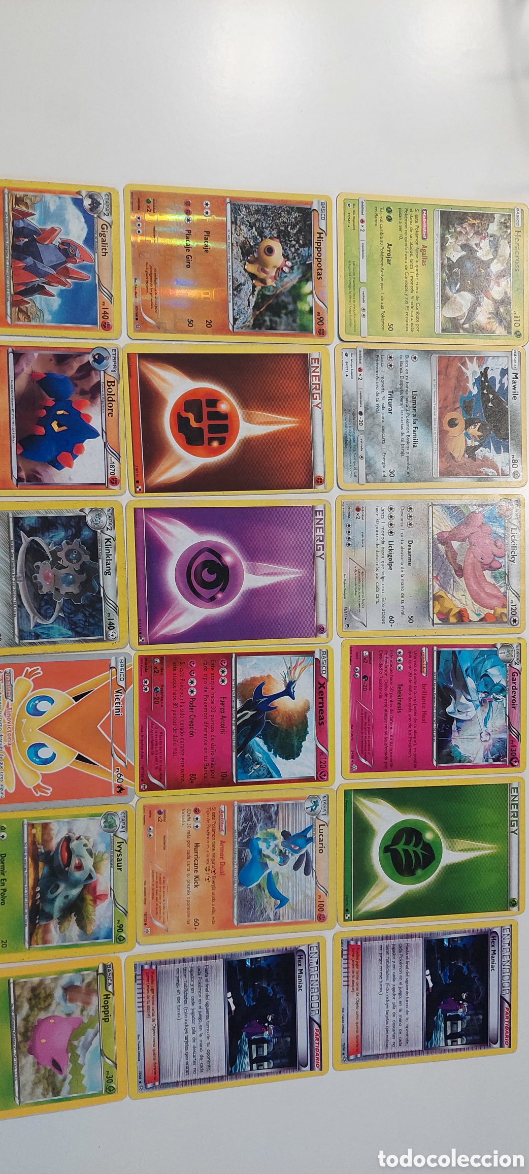 Coleccionismo cromos antiguos: Lote 30 cartas pokemon - Foto 2