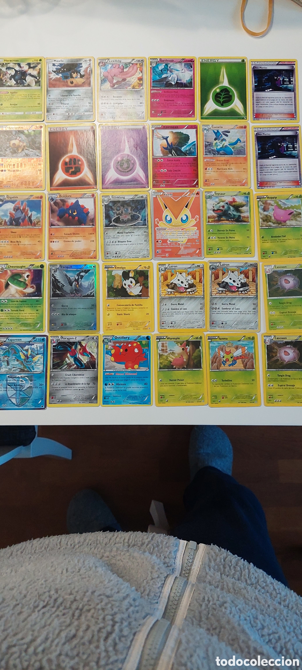 Coleccionismo cromos antiguos: Lote 30 cartas pokemon - Foto 1