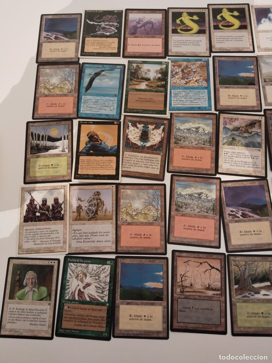 Coleccionismo cromos antiguos: Lote de 66 cartas de Magic - Foto 1